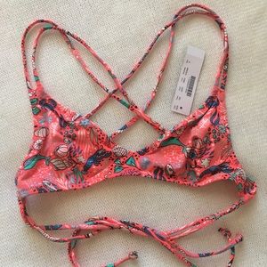 NTW JCrew Strappy Swim Top